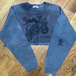 Claire Barrow Xtreme Sports Cropped Sweater